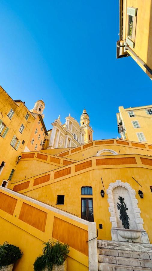 Ferienwohnung Jardin Des Muses - 2 Pieces - Parking Carre D'Or Menton Exterior foto