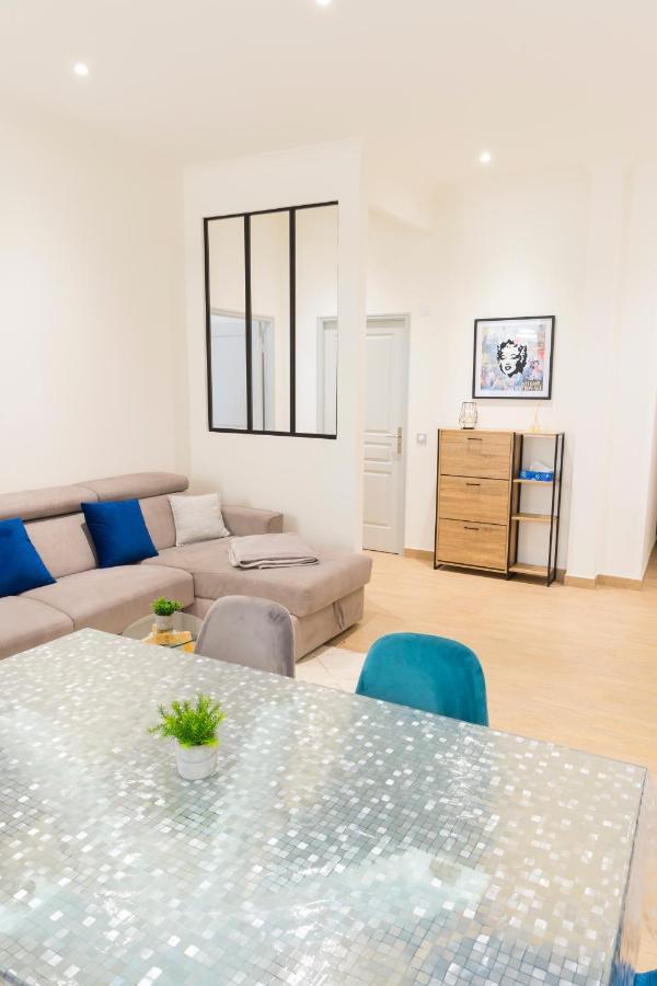 Ferienwohnung Jardin Des Muses - 2 Pieces - Parking Carre D'Or Menton Exterior foto