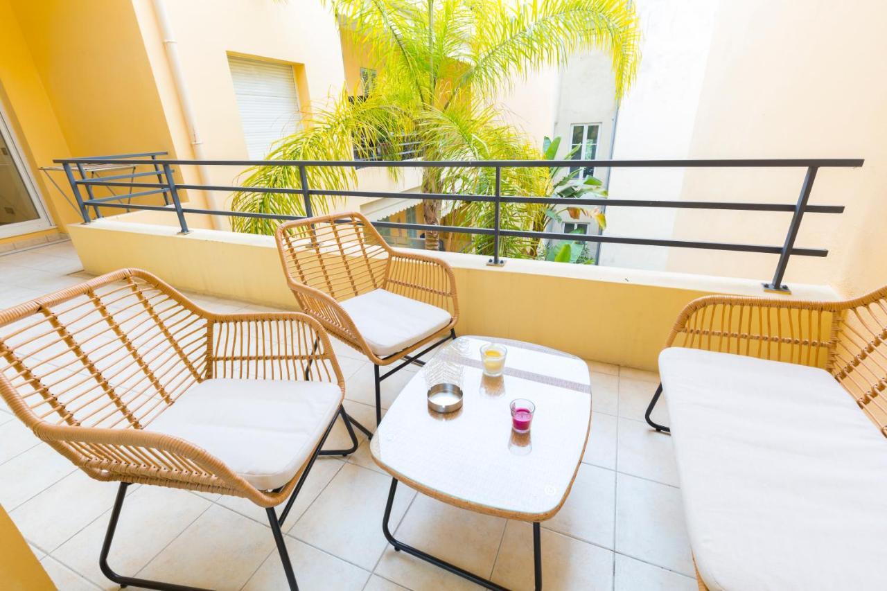 Ferienwohnung Jardin Des Muses - 2 Pieces - Parking Carre D'Or Menton Exterior foto